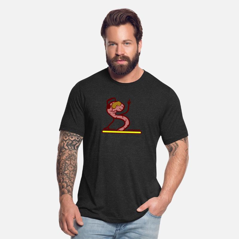 DJ Worm Party Animal Club Music Caterpillar Snake