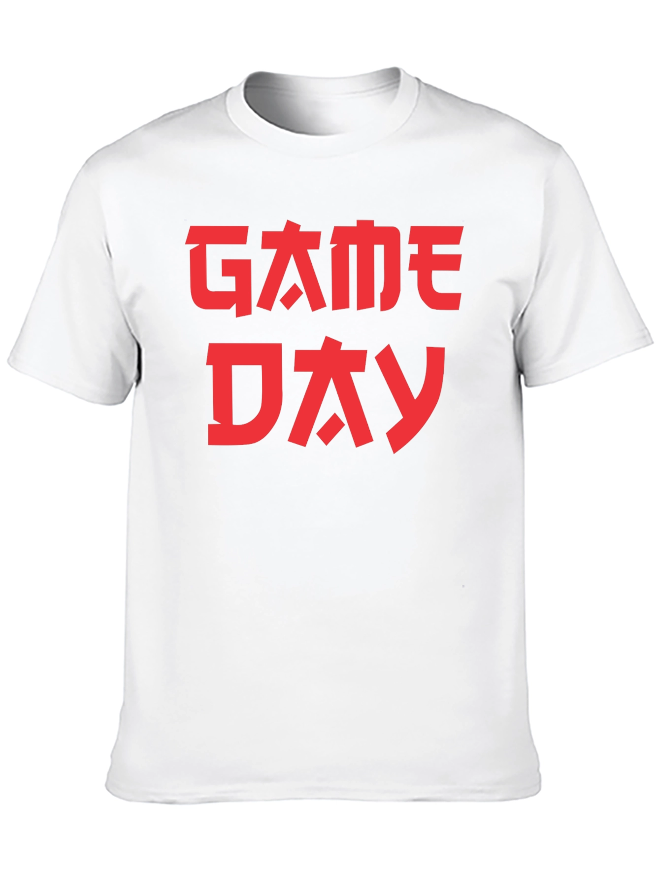 Game Day Kanji Style Graphic Tee - Black