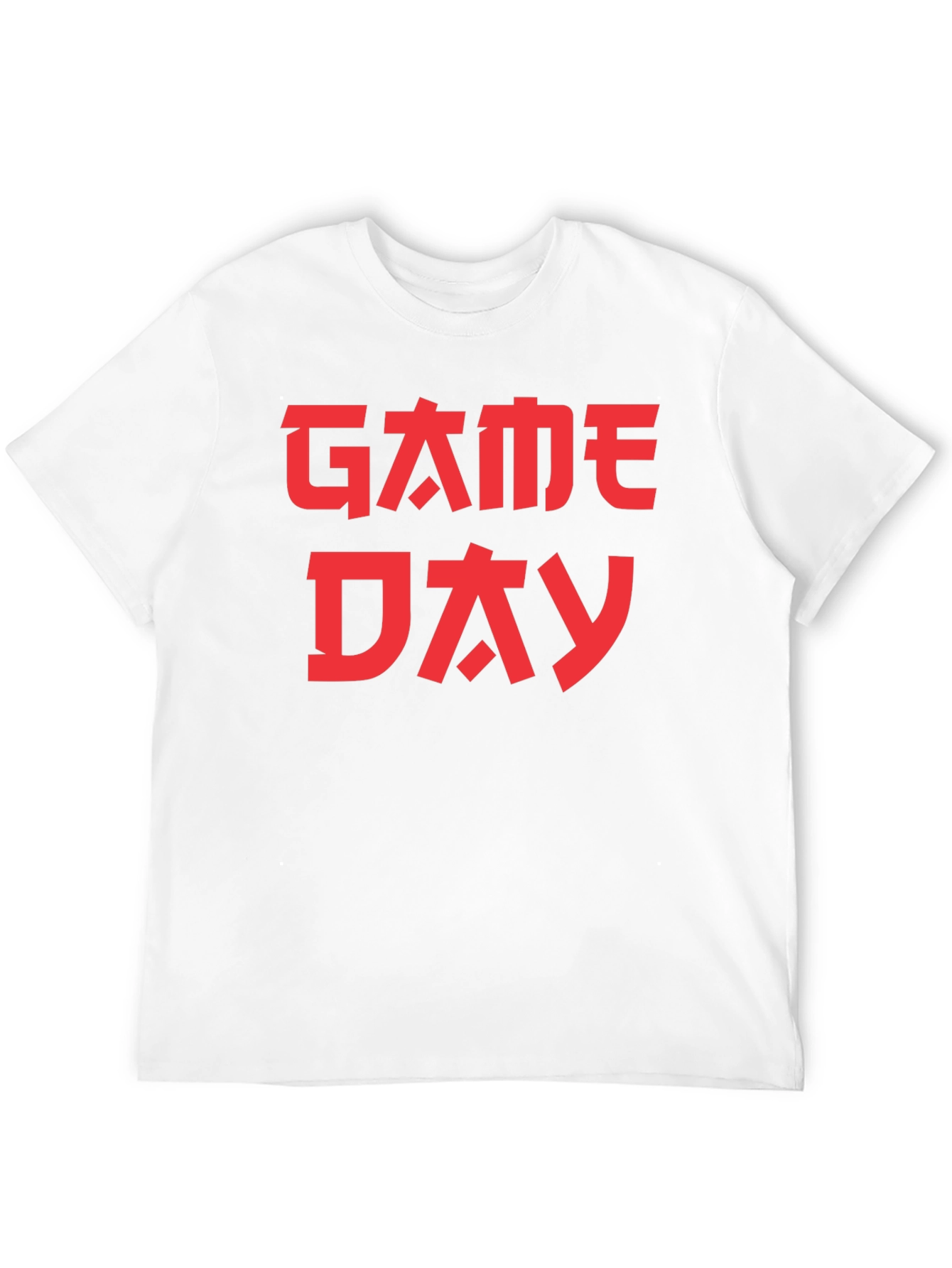 Game Day Kanji Style Graphic Tee - Black