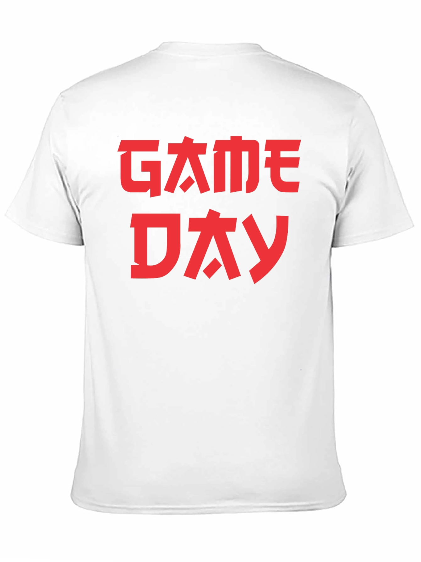 Game Day Kanji Style Graphic Tee - Black
