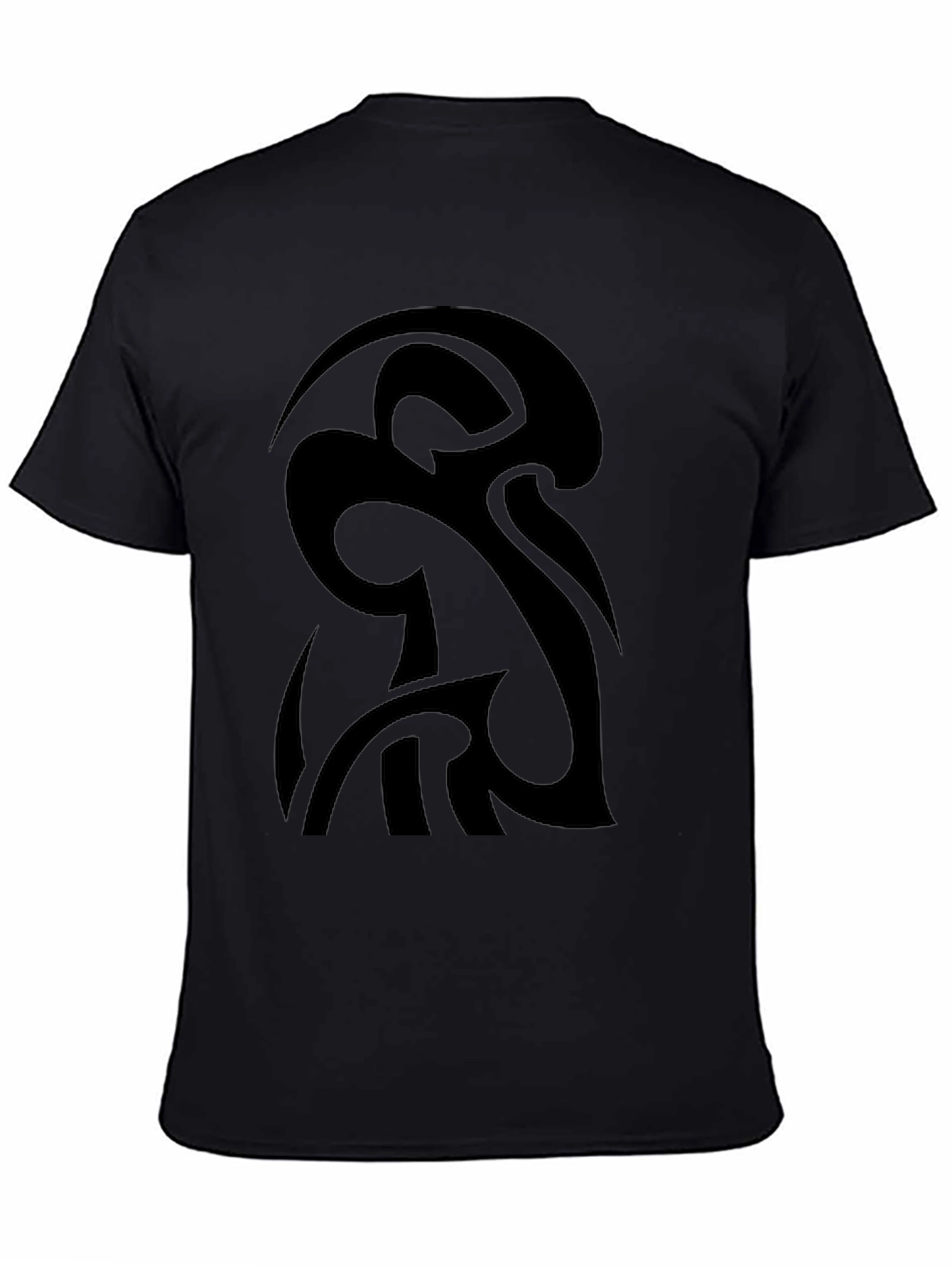 Black Tribal Tattoo Graphic Tee