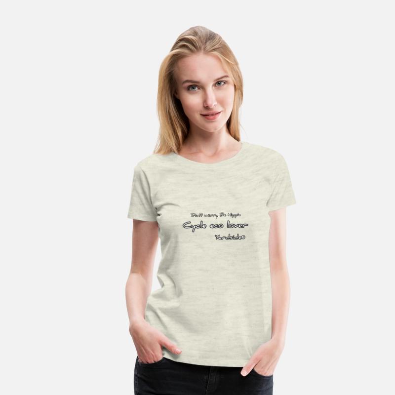 Don't worry Be Hippie Cycle eco lover Yardside