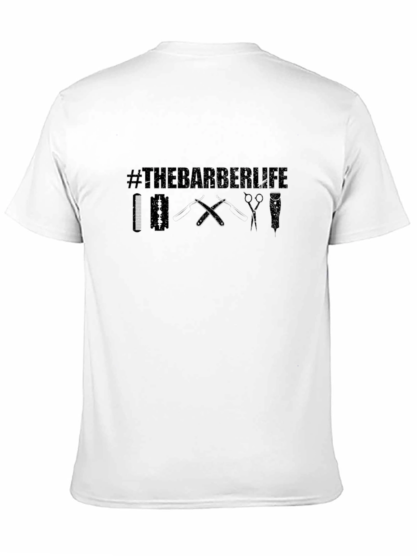 The Barber Life Graphic T-Shirt