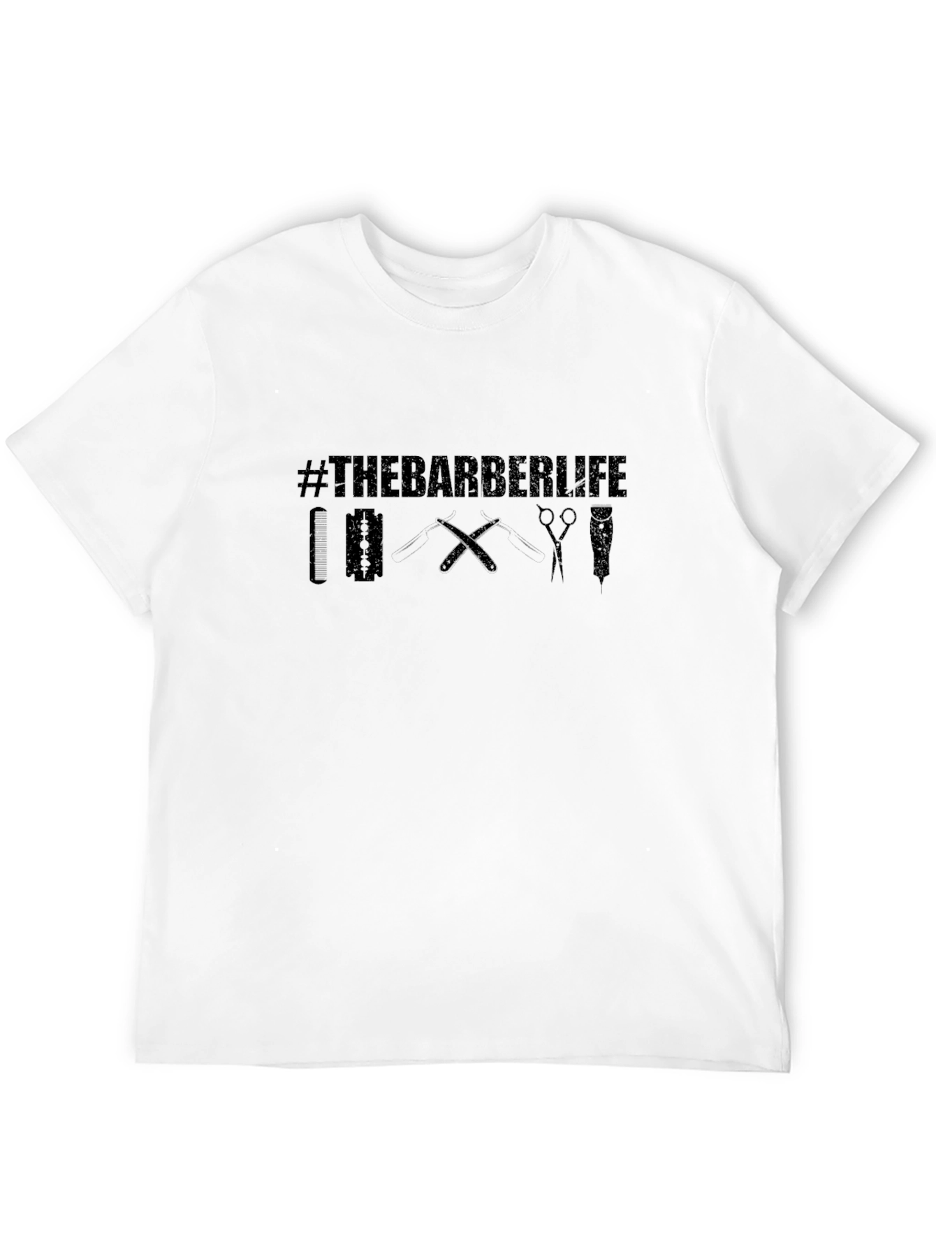 The Barber Life Graphic T-Shirt