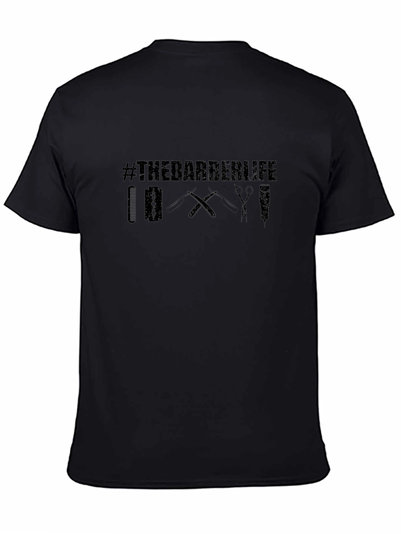 The Barber Life Graphic T-Shirt