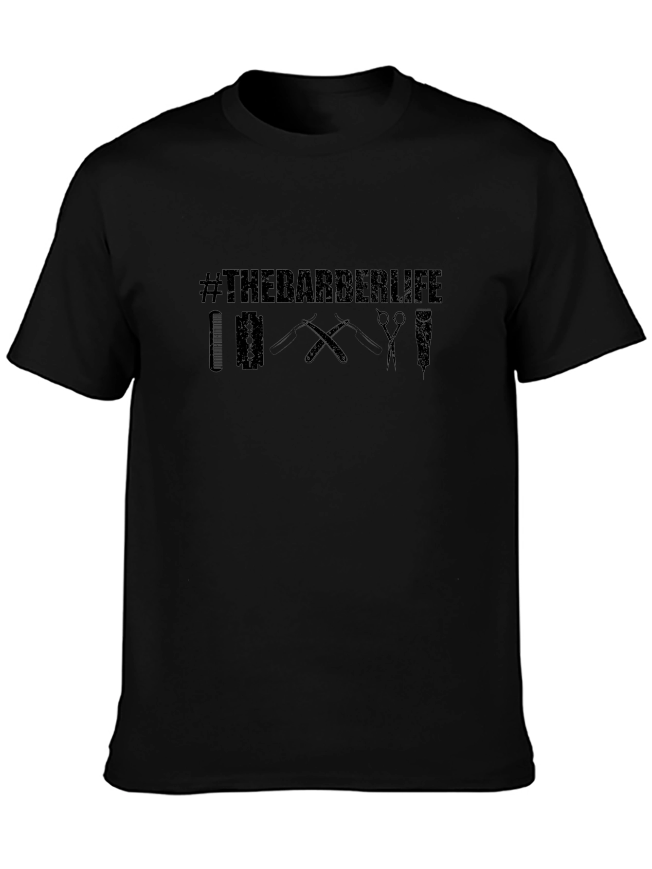 The Barber Life Graphic T-Shirt