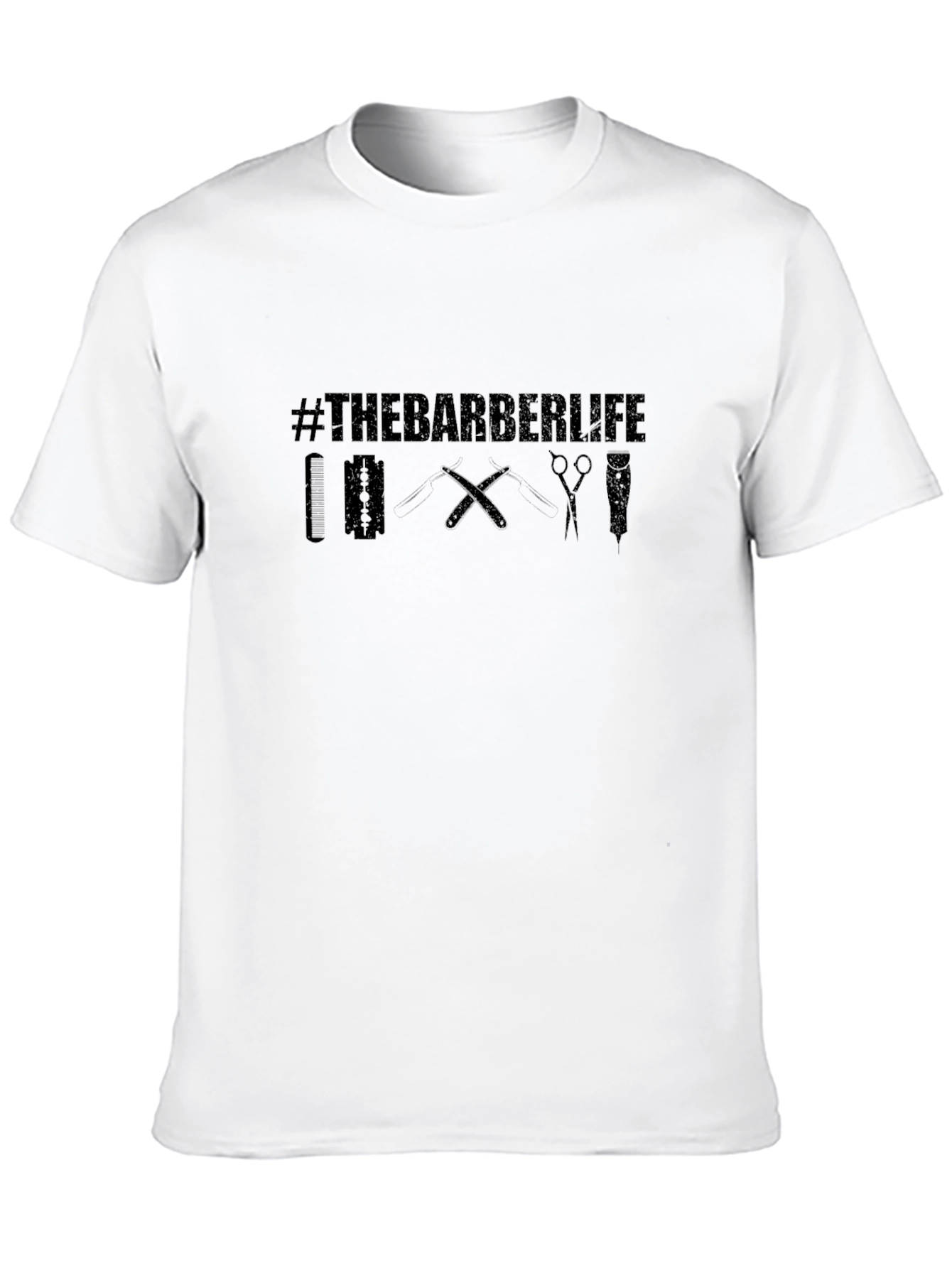 The Barber Life Graphic T-Shirt