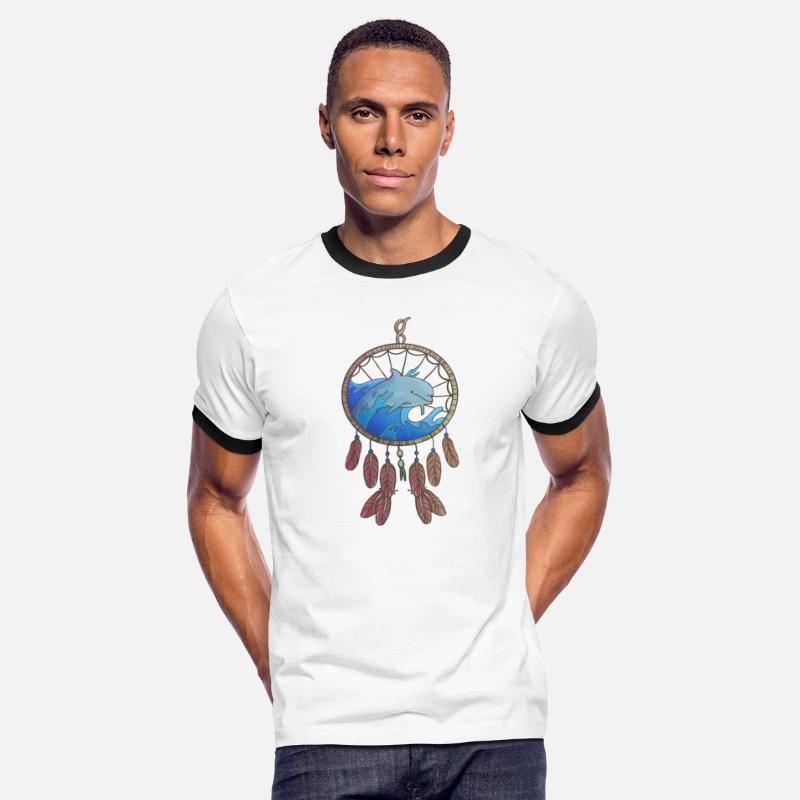 Dream Catcher Spiritual Dolphins Feathers Waves