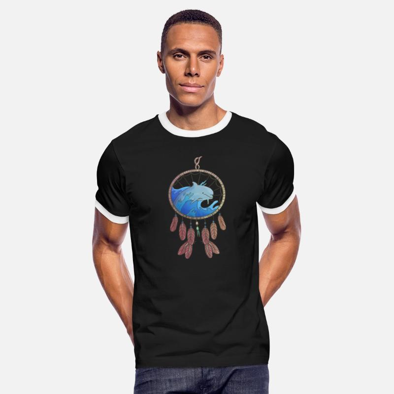 Dream Catcher Spiritual Dolphins Feathers Waves