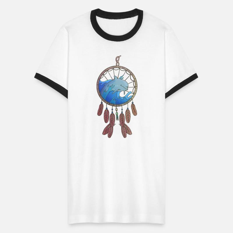 Dream Catcher Spiritual Dolphins Feathers Waves