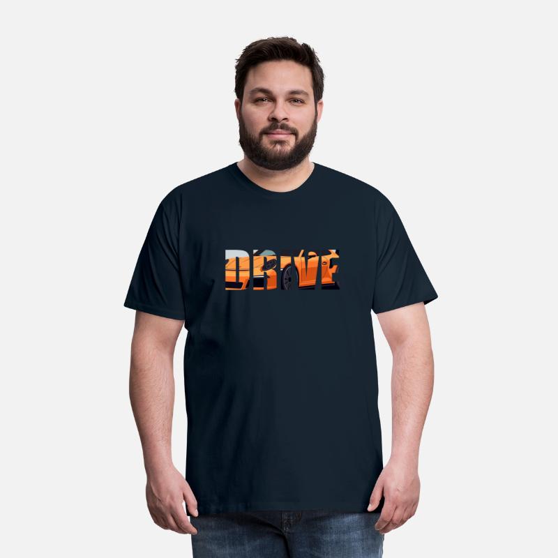 DRIVE - text cut-out design