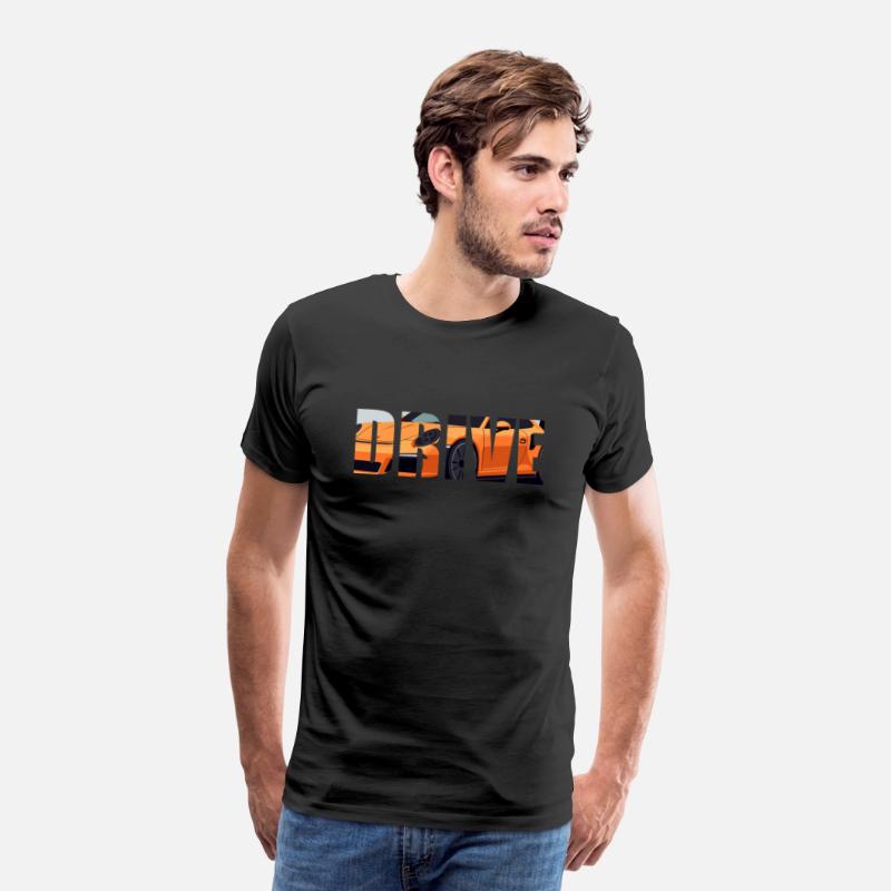 DRIVE - text cut-out design