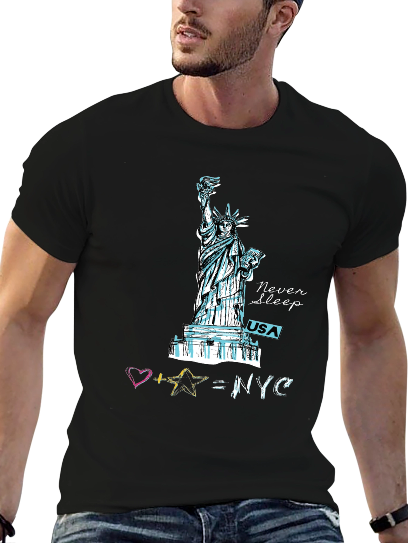 Statue of Liberty Graphic Tee - NYC Pride