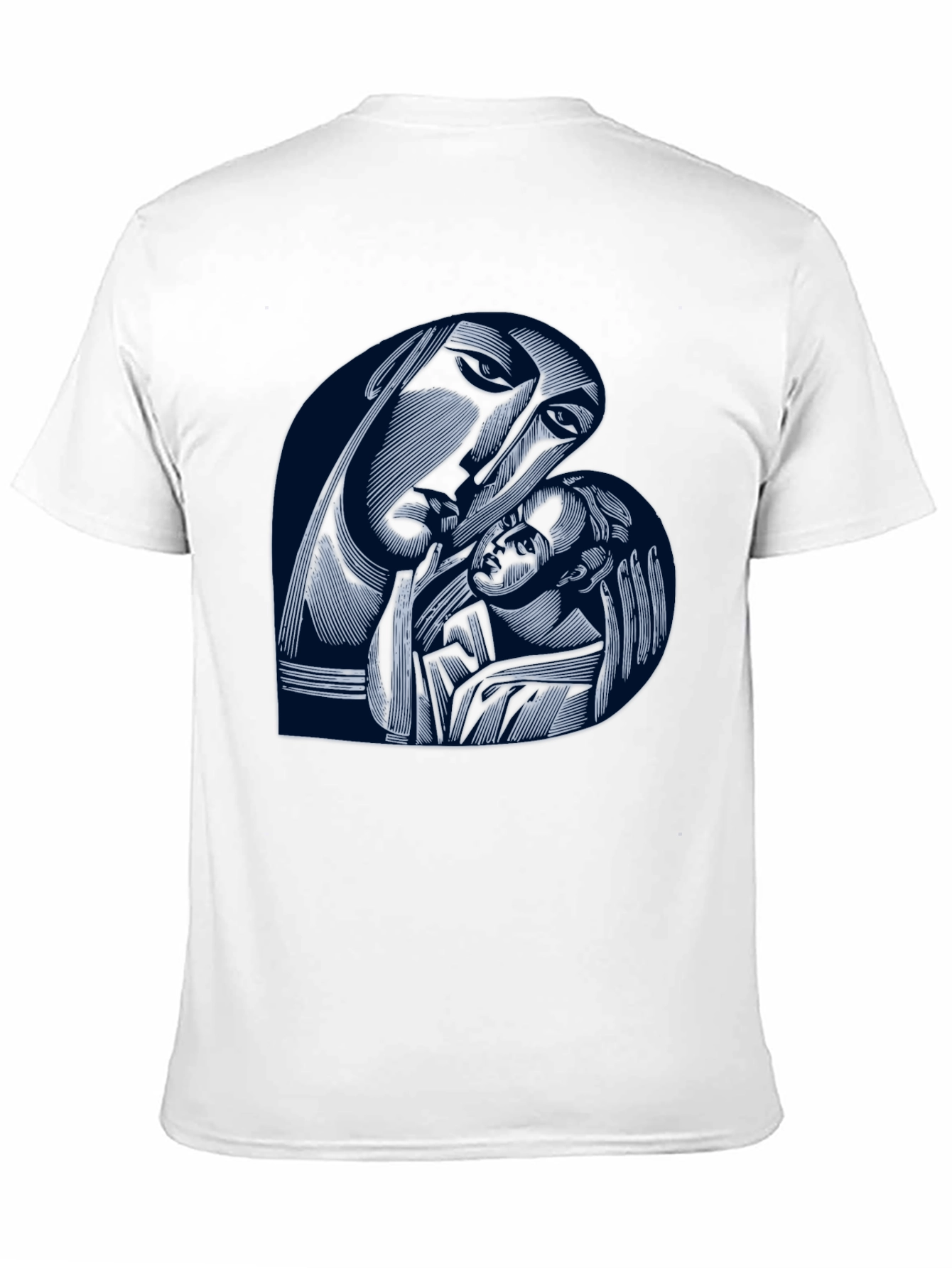 Madonna and Child Graphic T-Shirt