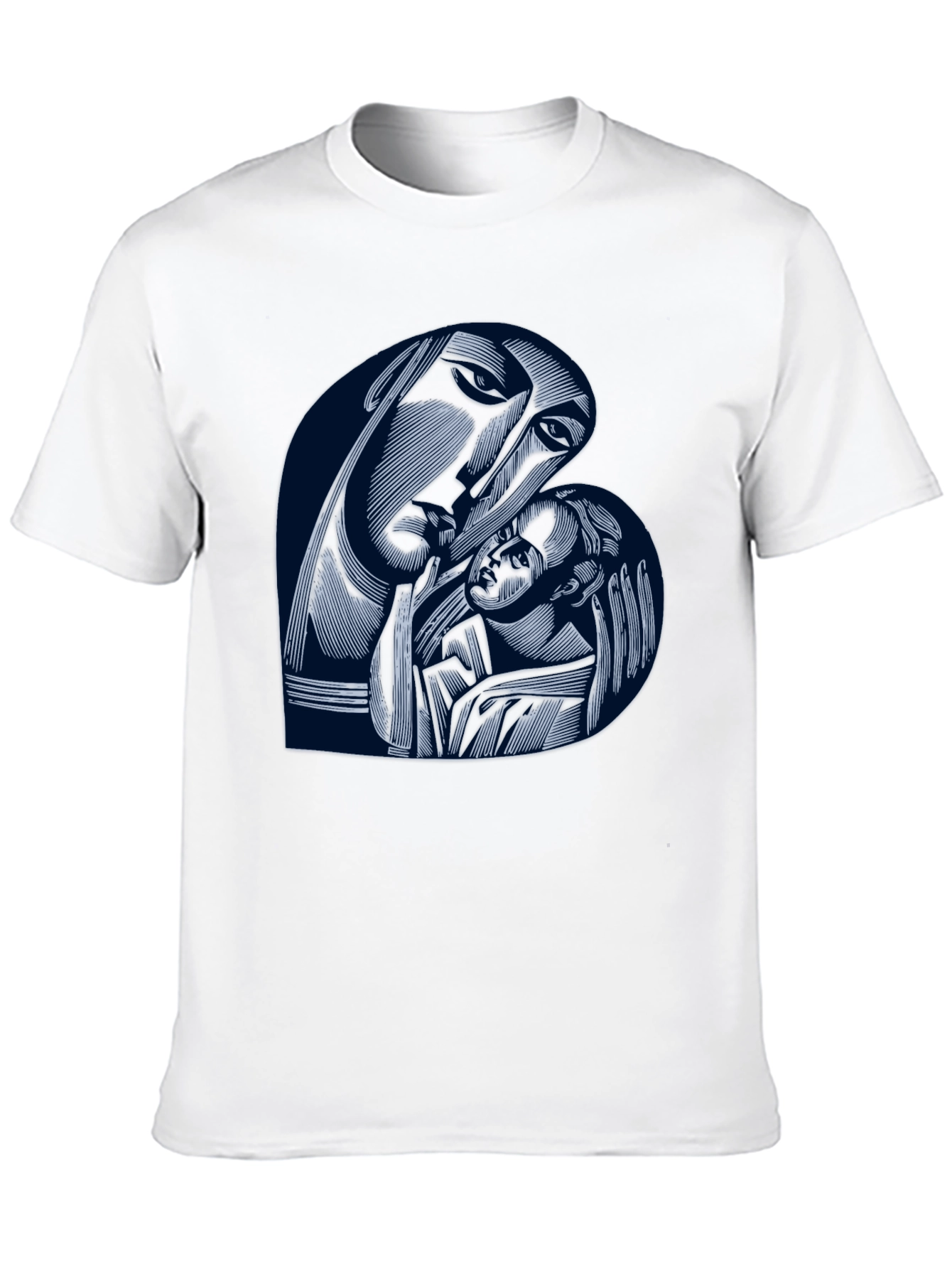 Madonna and Child Graphic T-Shirt