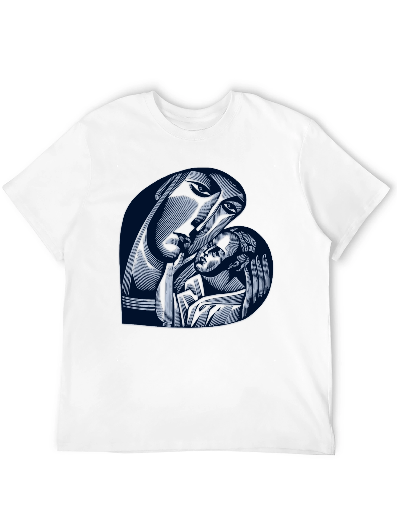 Madonna and Child Graphic T-Shirt