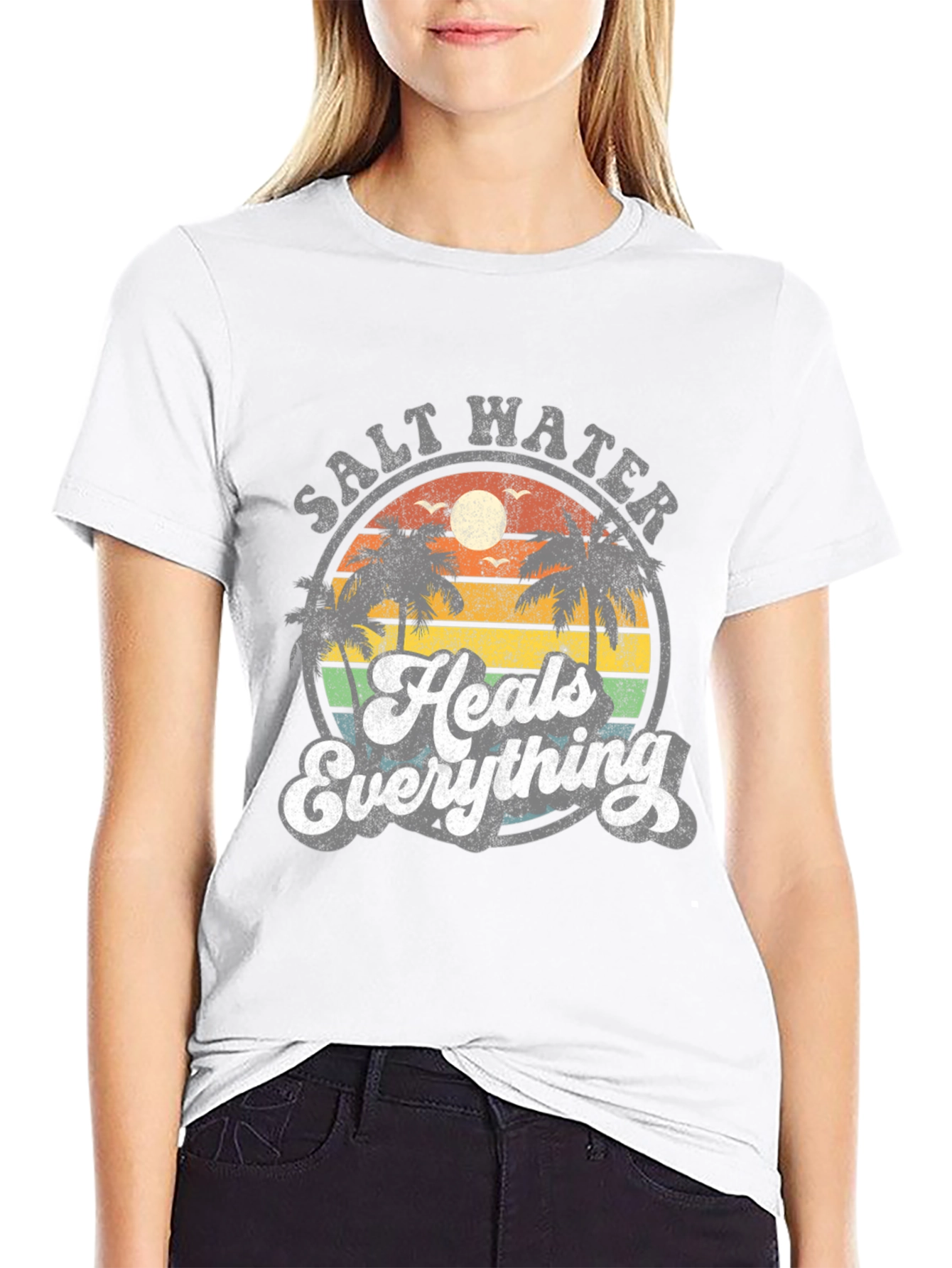 Salt Water Heals Everything Graphic Tee