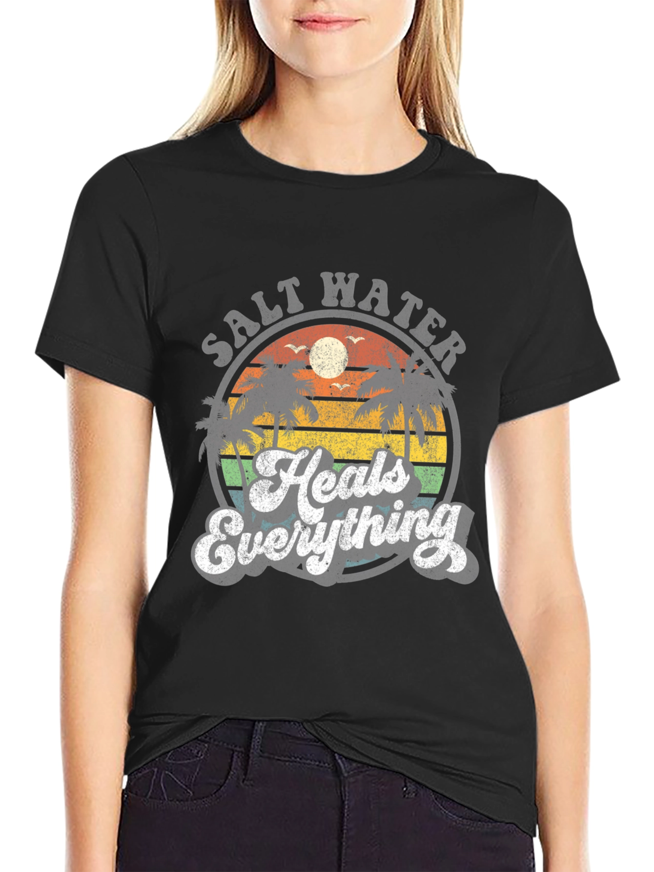Salt Water Heals Everything Graphic Tee