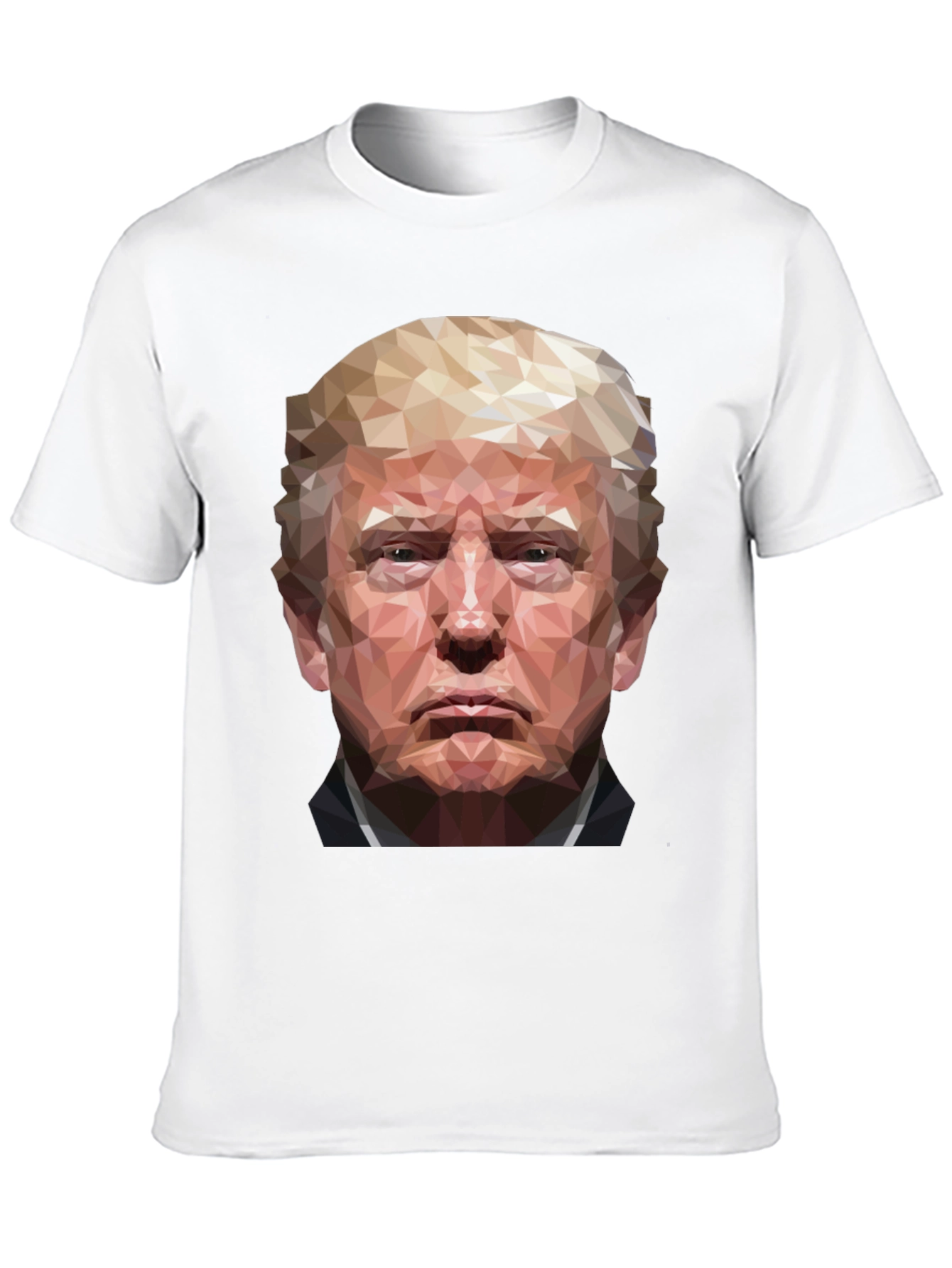 Trump Geometric Portrait T-Shirt
