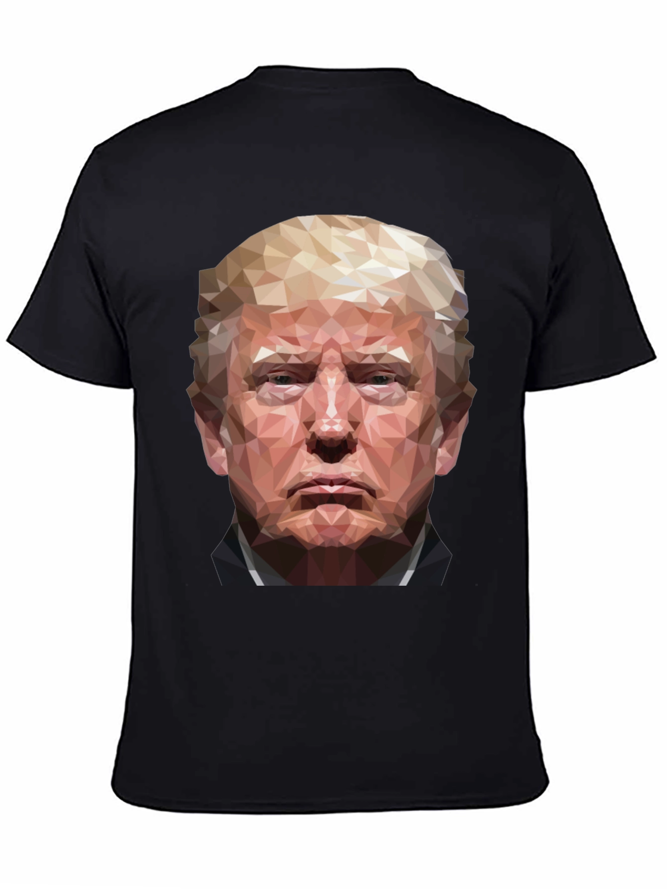 Trump Geometric Portrait T-Shirt