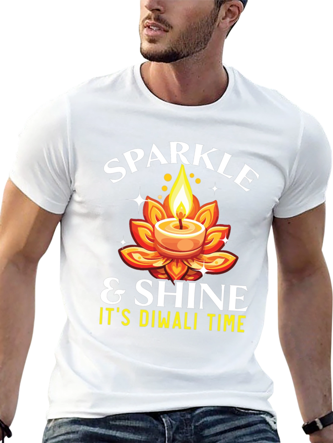 Sparkle & Shine Diwali Time T-Shirt