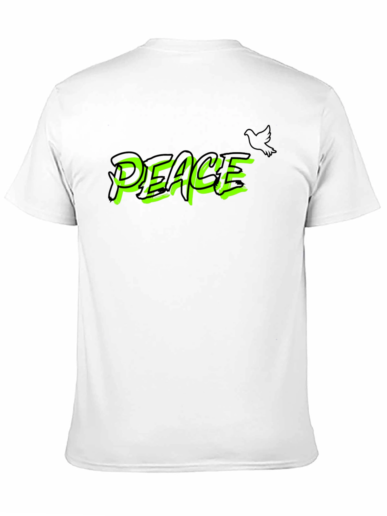 Peace Graphic Print T-Shirt