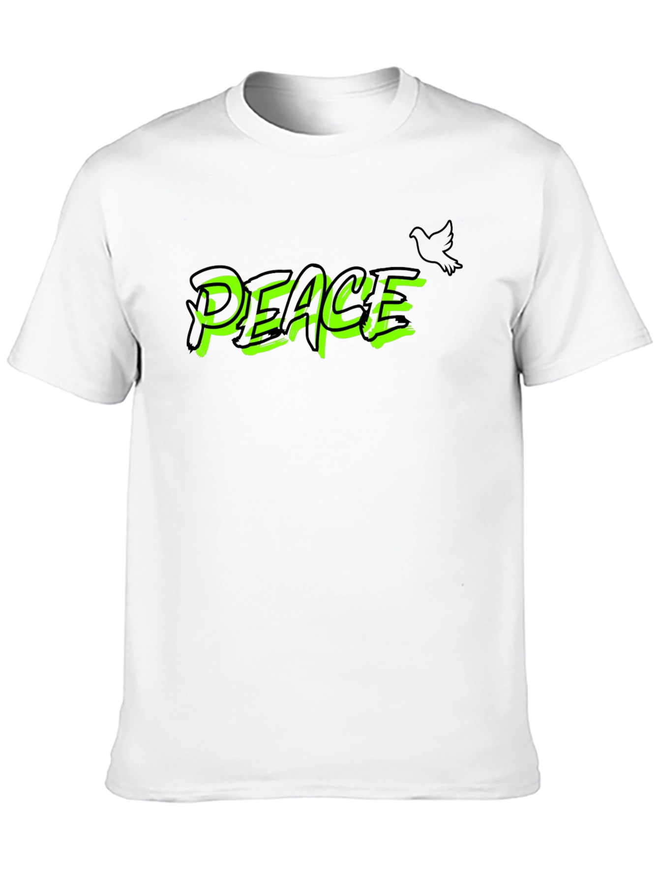 Peace Graphic Print T-Shirt