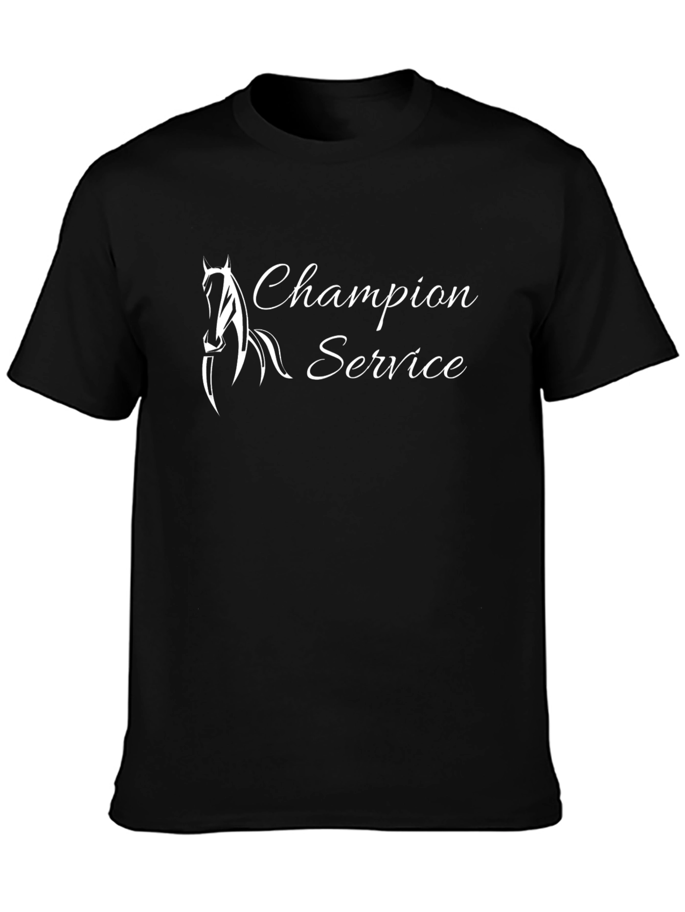 Champion Service Black T-Shirt