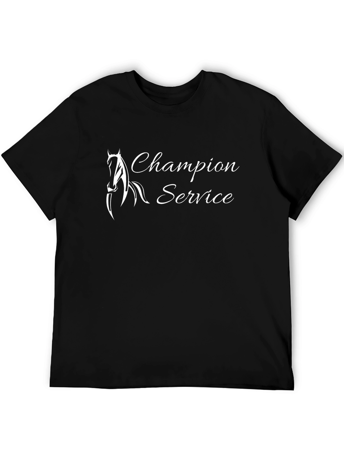 Champion Service Black T-Shirt