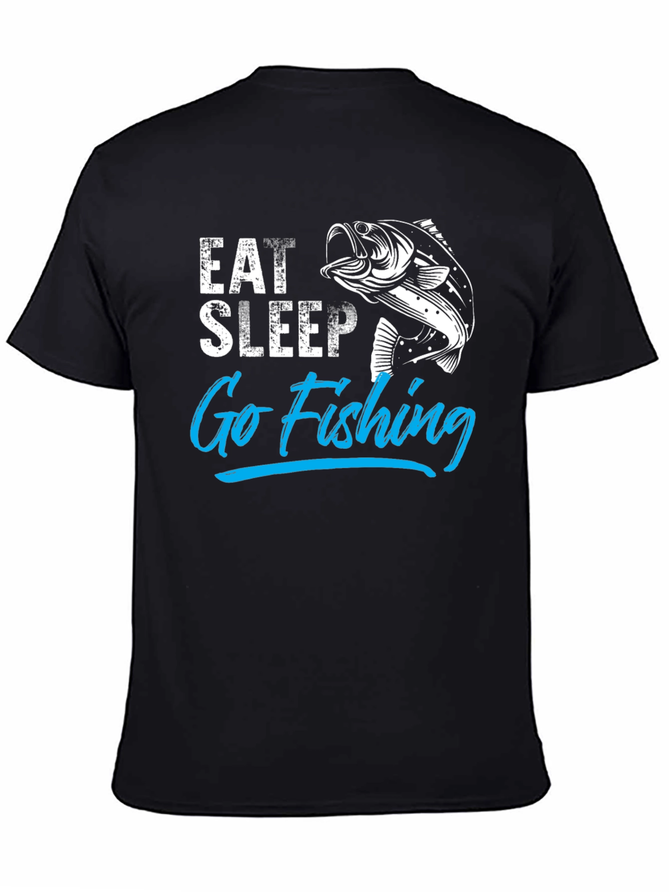 Eat Sleep Go Fishing T-Shirt - Angler Gift