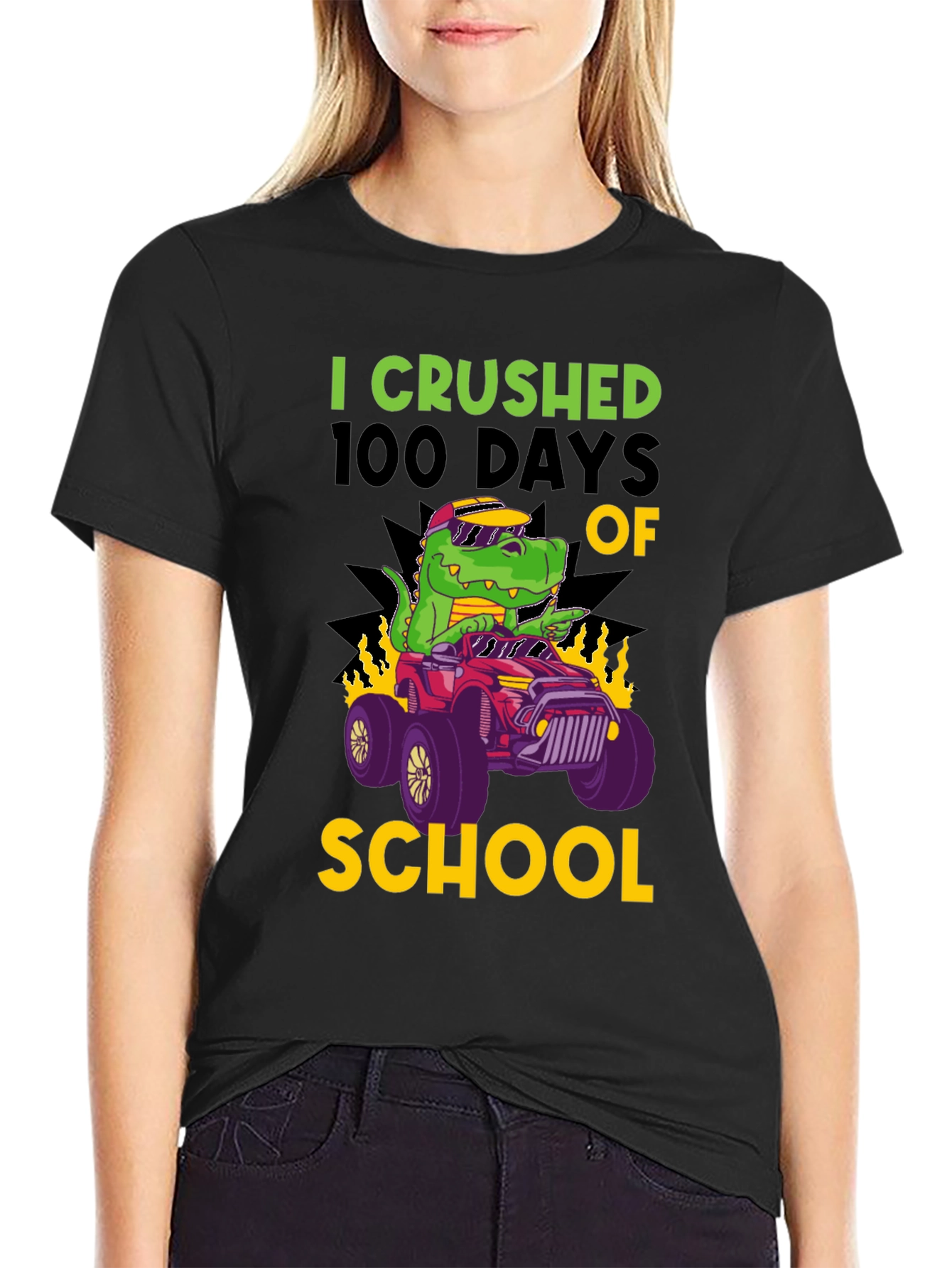Crushed 100 Days of School T-Shirt