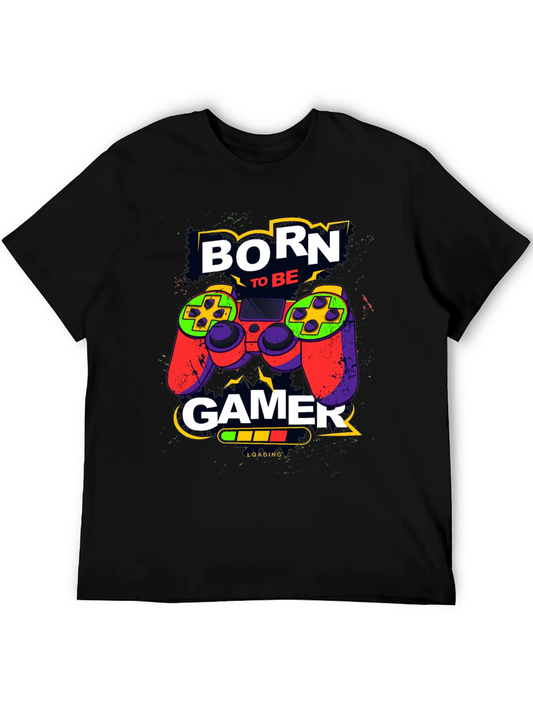 Born to Be Gamer T-Shirt - Cool Graphic Tee