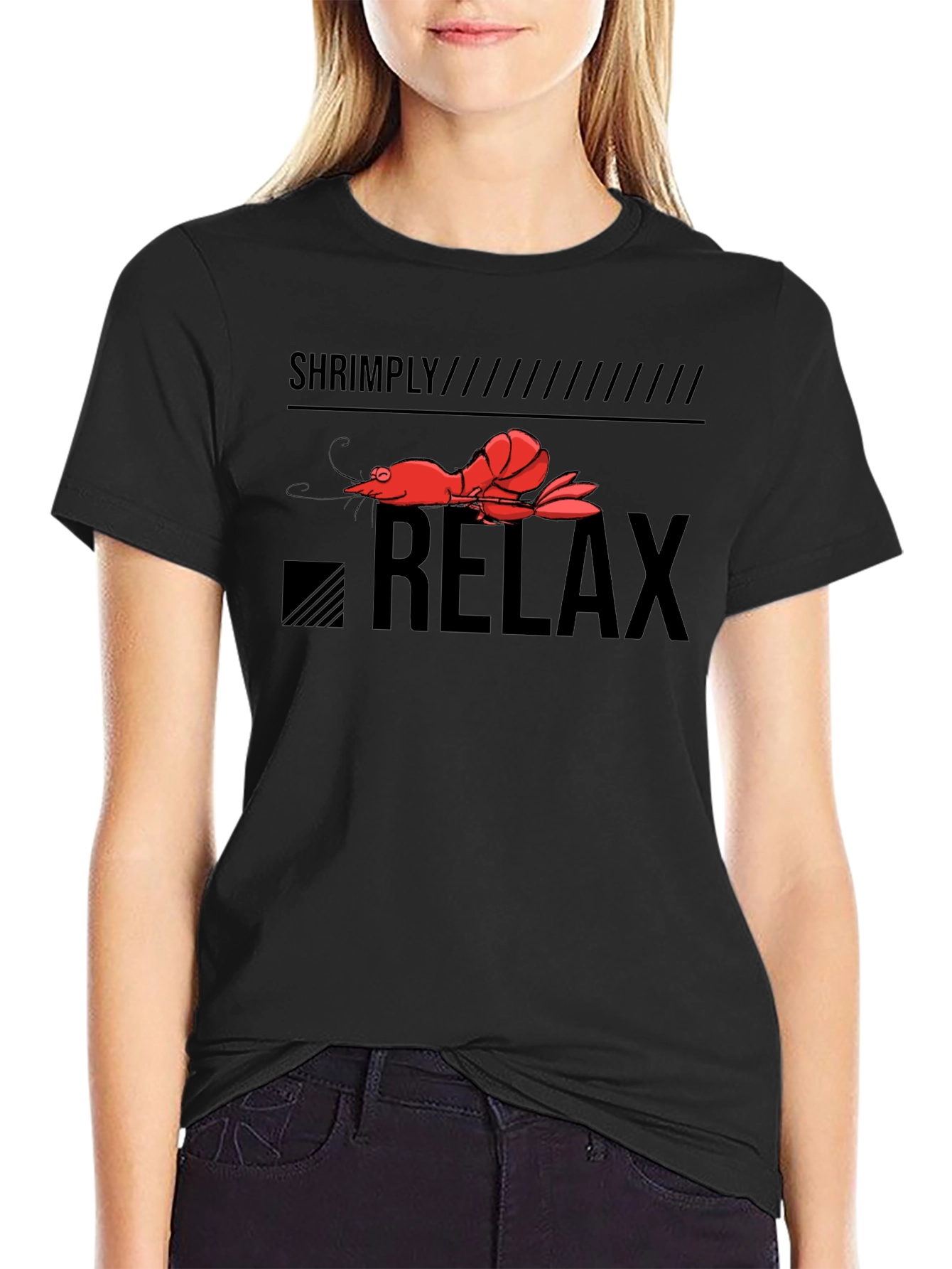 Shrimply Relaxed Graphic T-Shirt