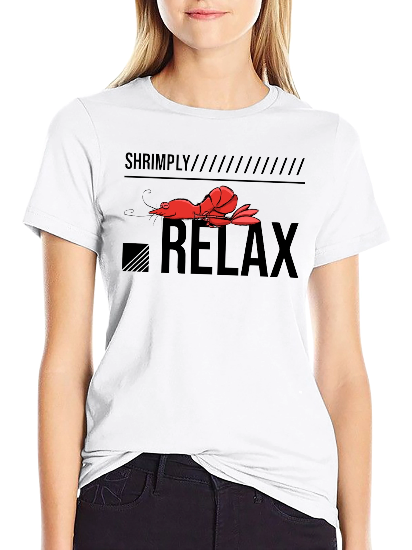 Shrimply Relaxed Graphic T-Shirt