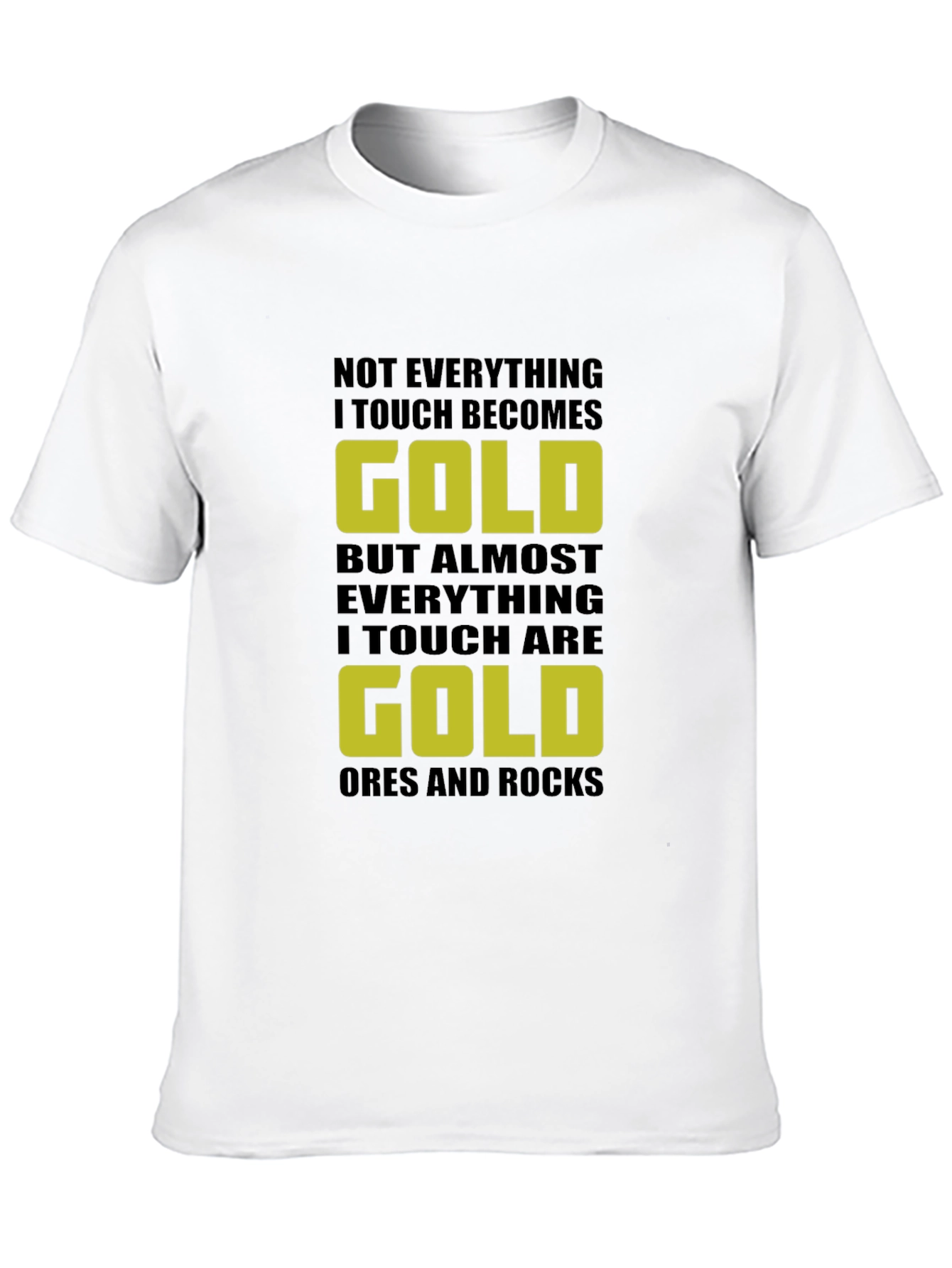 Gold Ores and Rocks T-Shirt