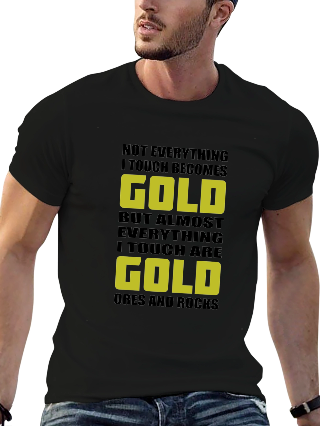 Gold Ores and Rocks T-Shirt