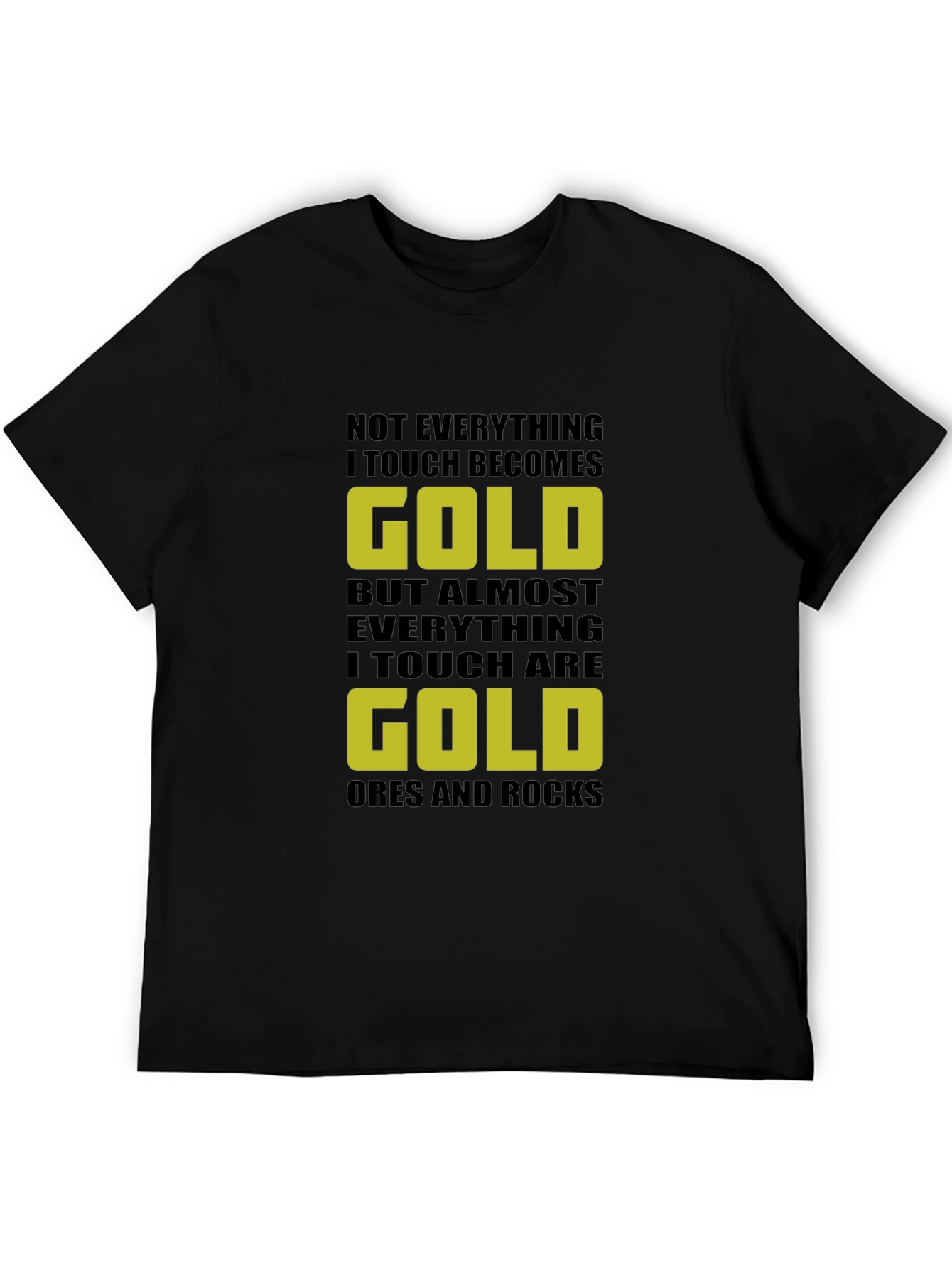 Gold Ores and Rocks T-Shirt
