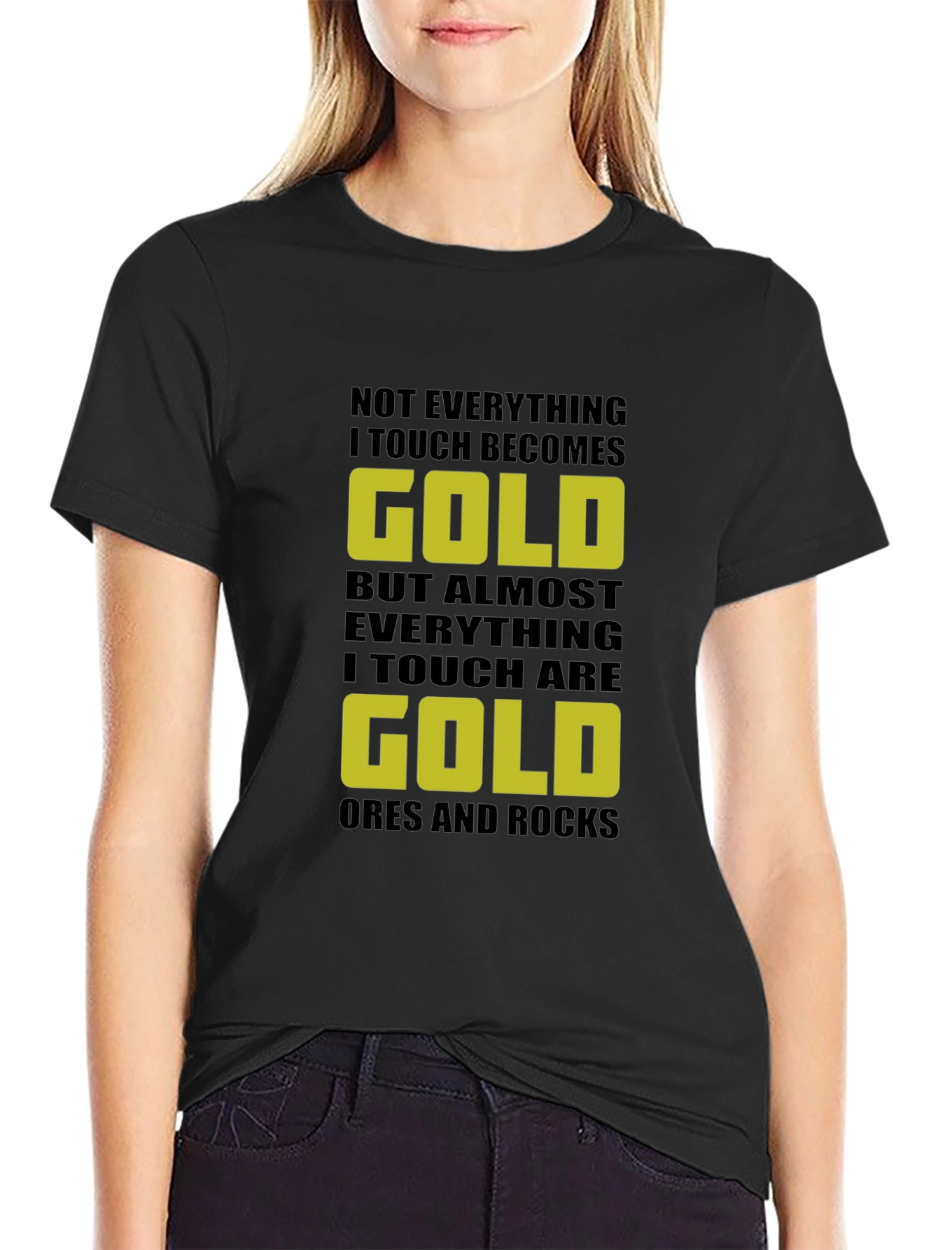 Gold Ores and Rocks T-Shirt