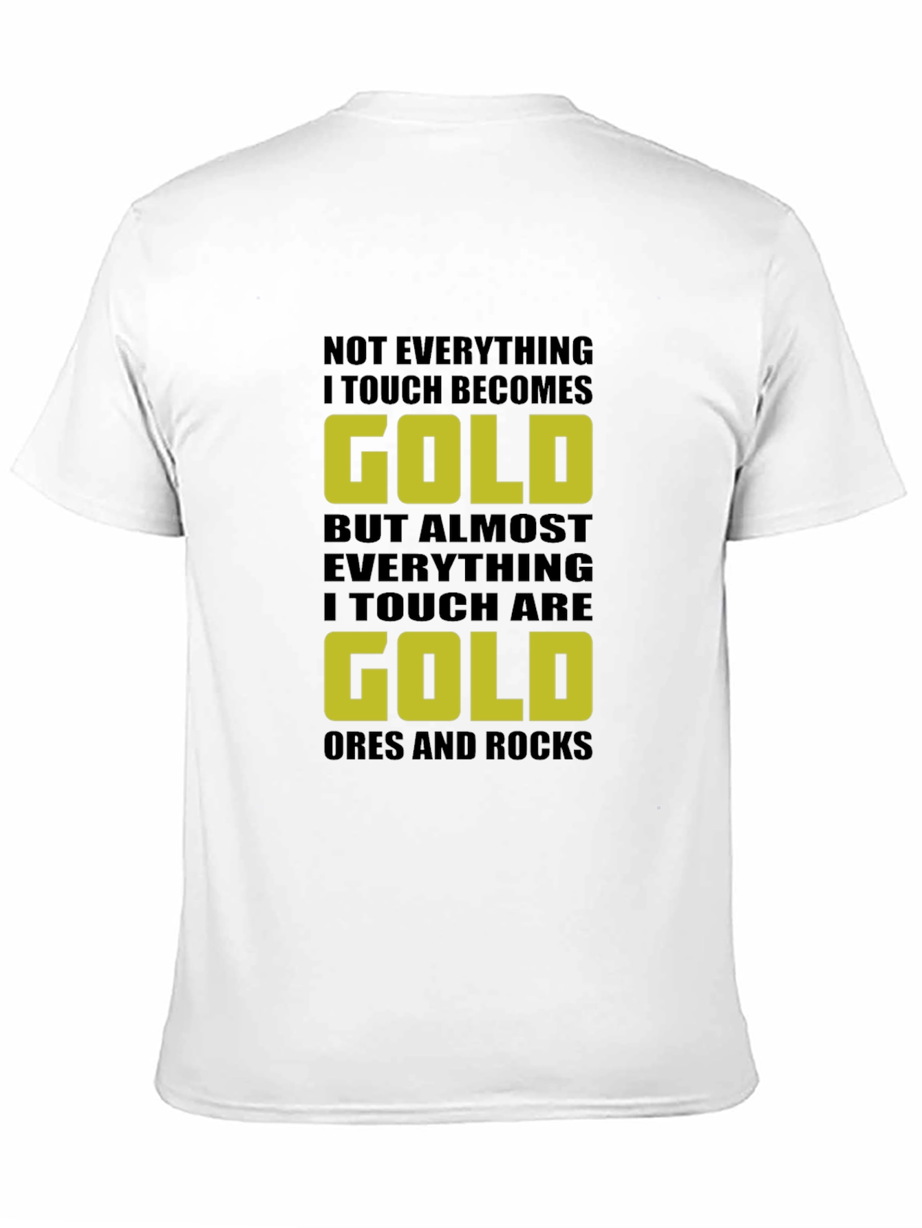 Gold Ores and Rocks T-Shirt