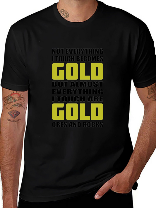 Gold Ores and Rocks T-Shirt