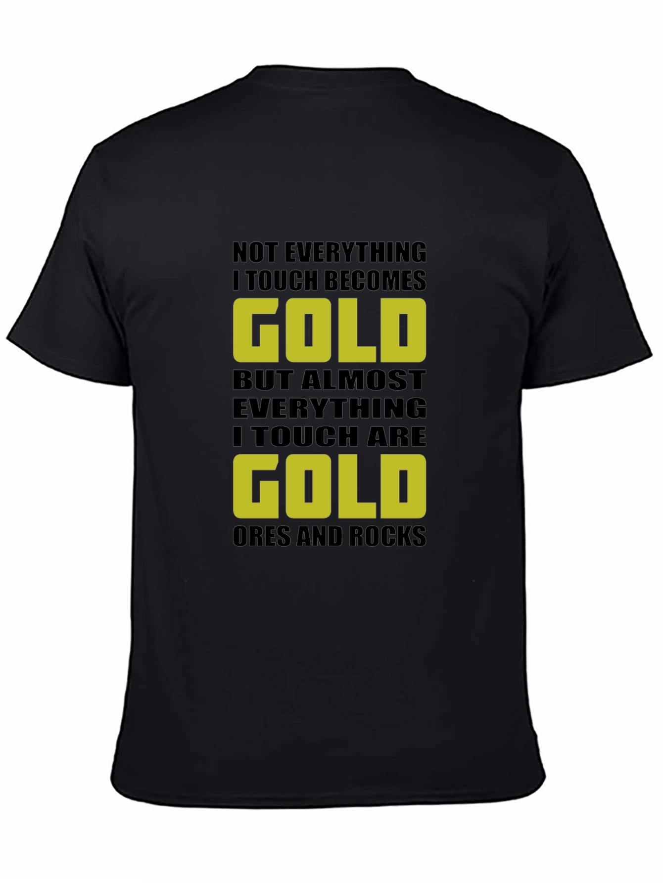 Gold Ores and Rocks T-Shirt