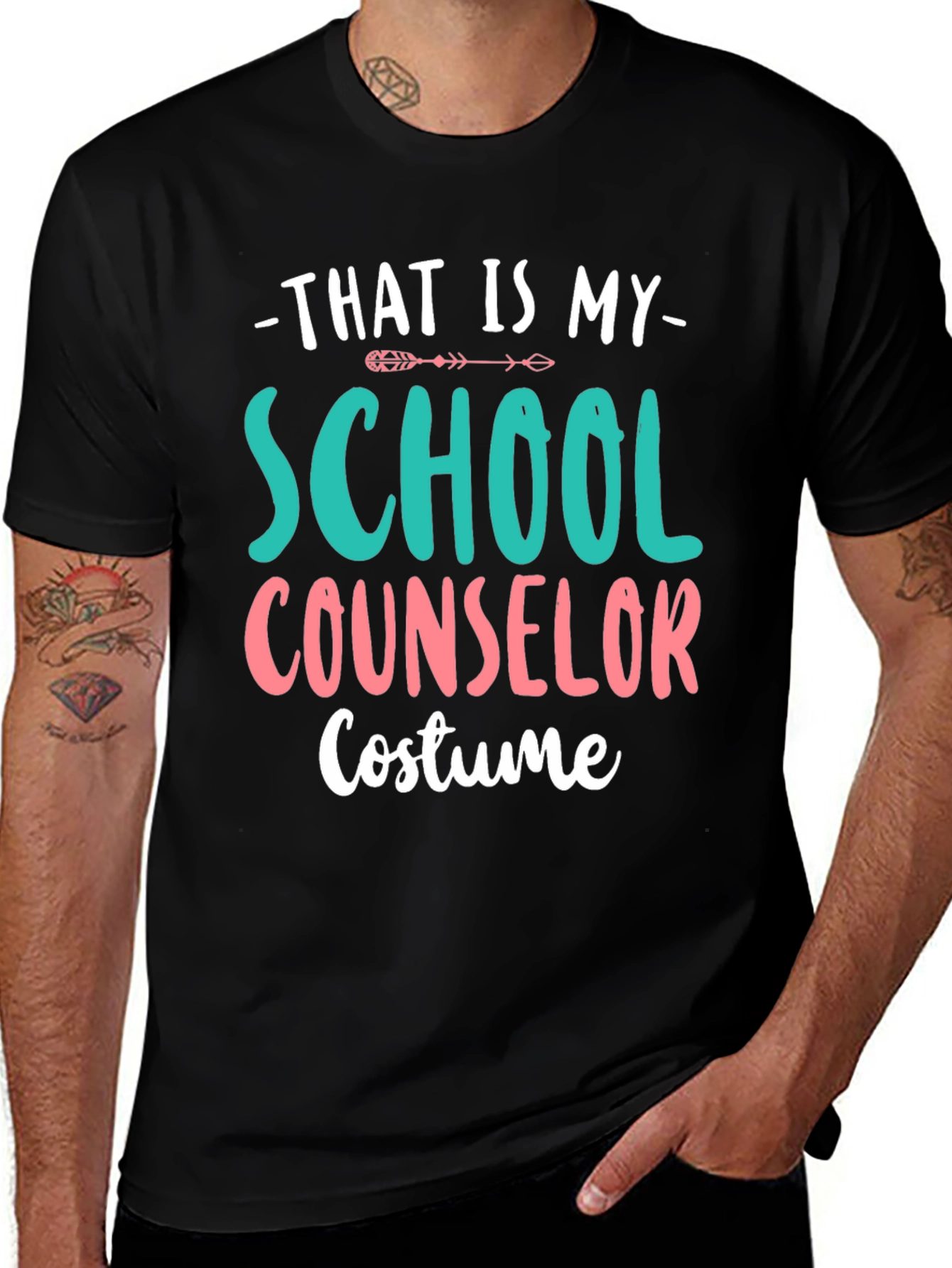 School Counselor Costume T-Shirt Funny Halloween