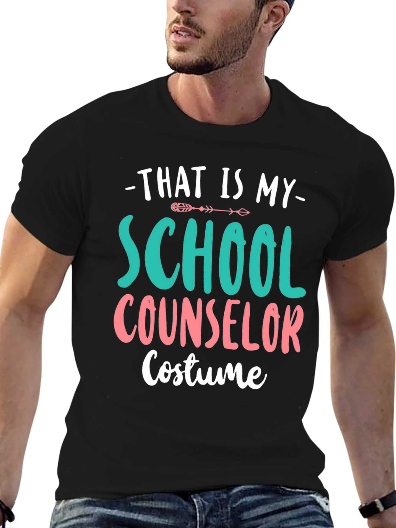 School Counselor Costume T-Shirt Funny Halloween