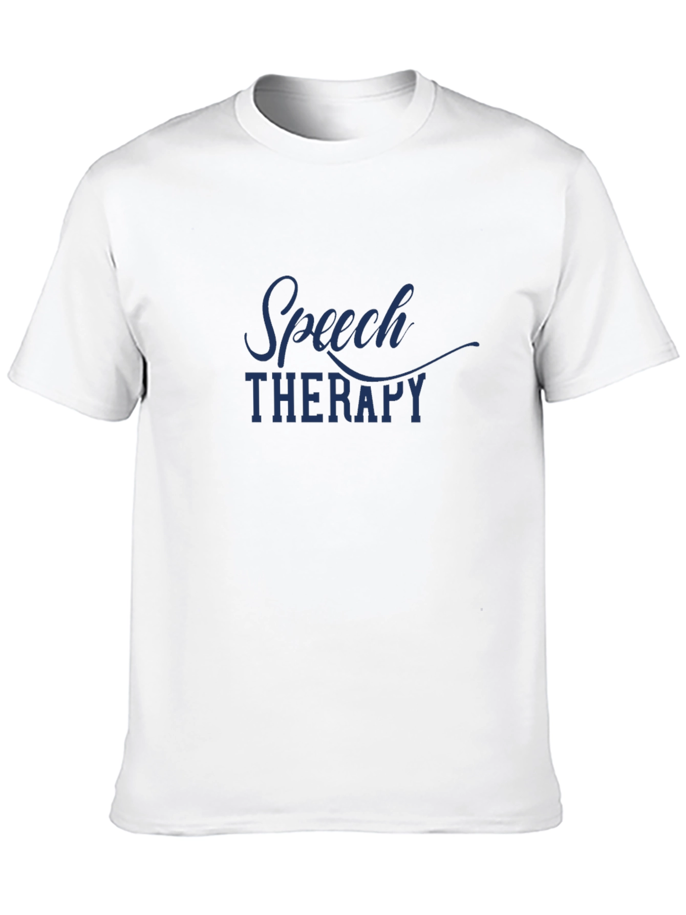 Speech Therapy T-Shirt - Black Classic Fit