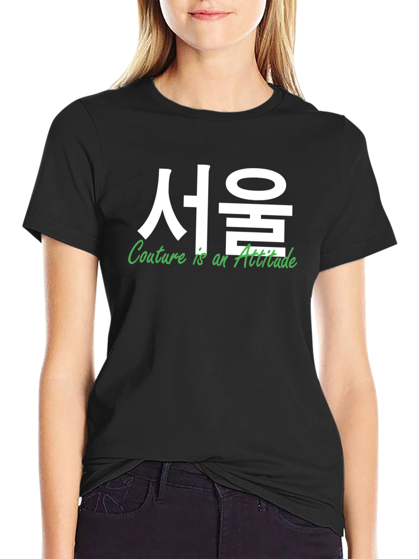 Seoul Couture Attitude Graphic Tee - Stylish Menswear