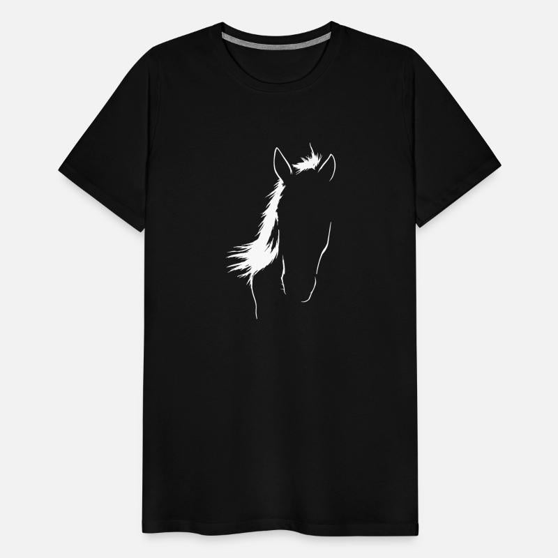 Elegant Horse Silhouette Art