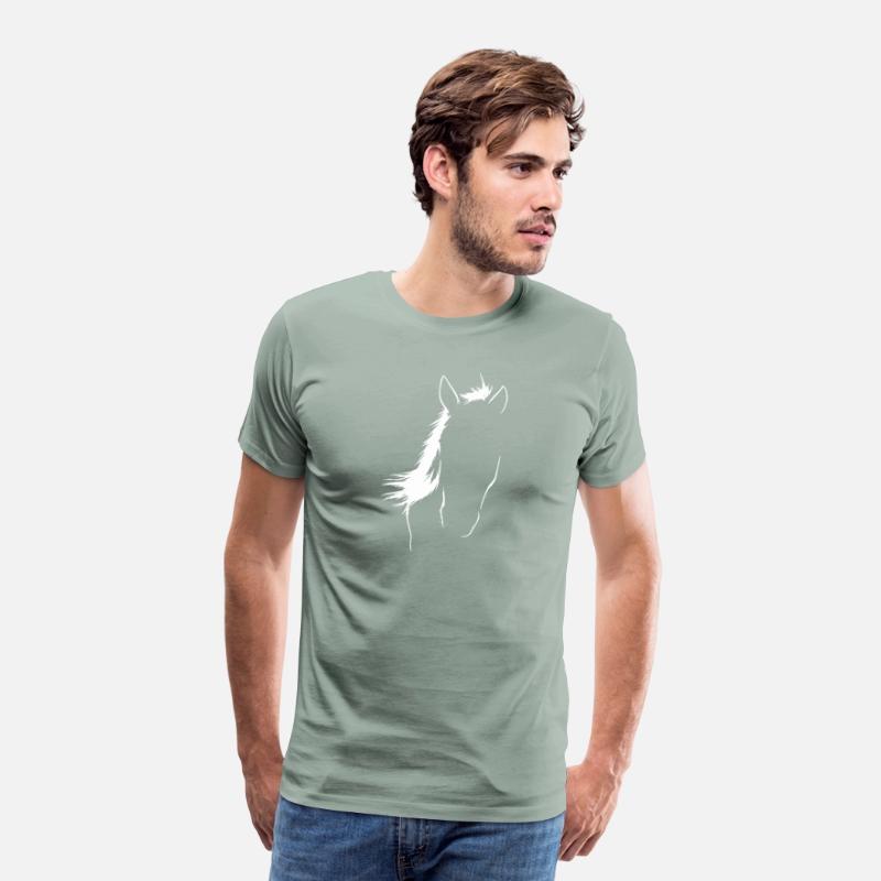 Elegant Horse Silhouette Art