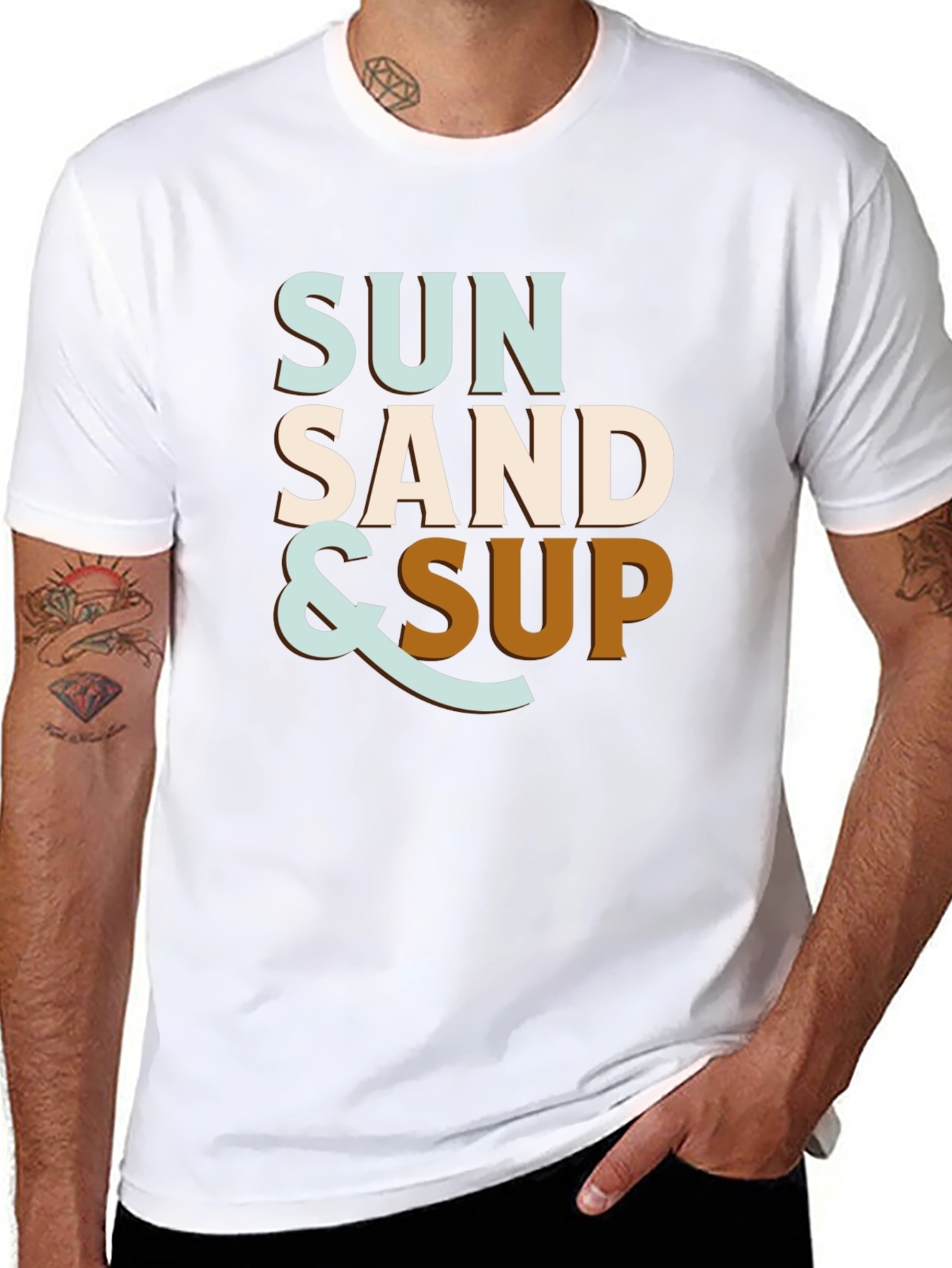 Sun Sand & SUP Graphic Tee