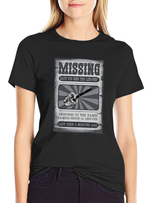 Missing Lens-Pen Graphic T-Shirt