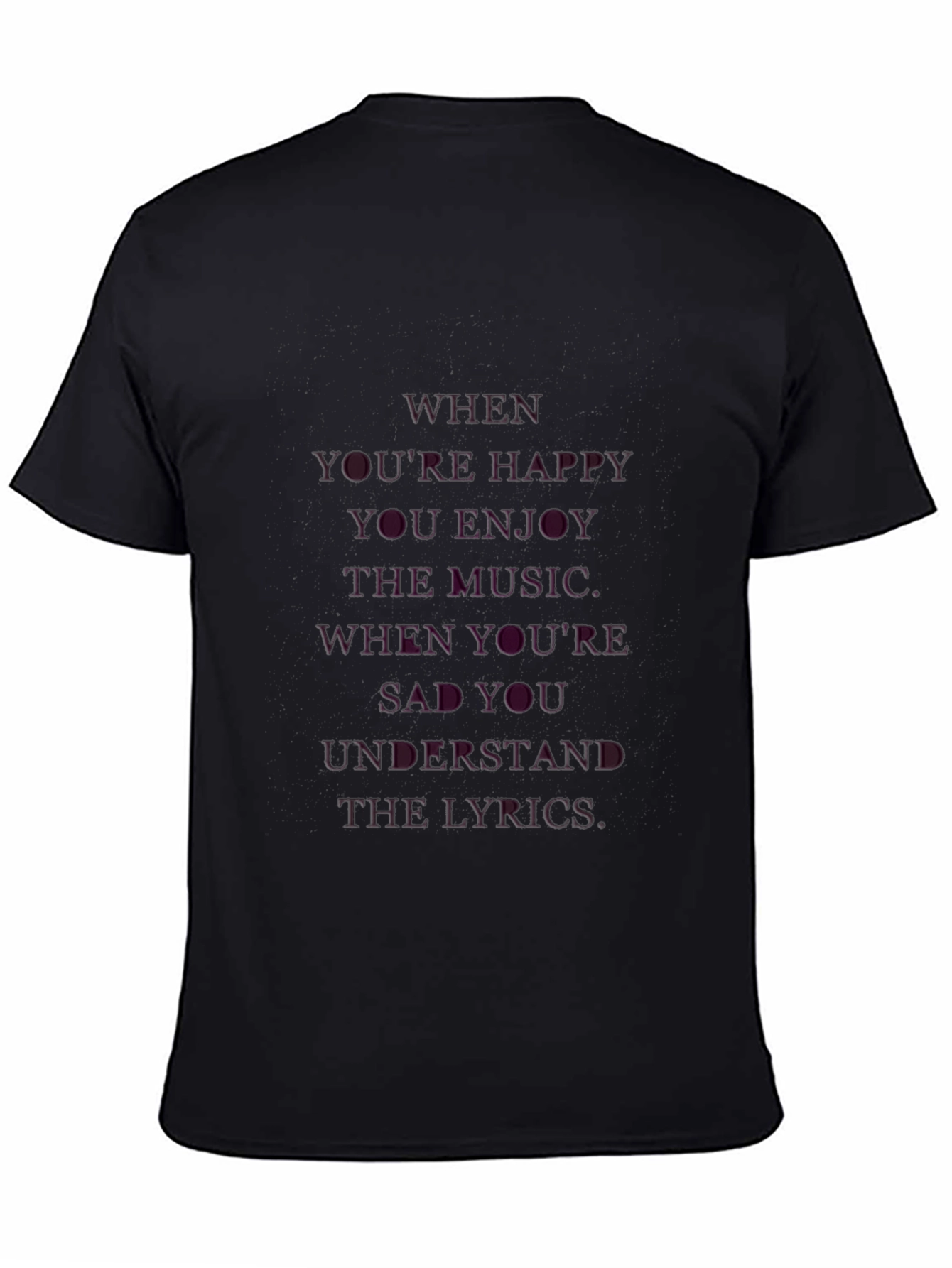 Music Lovers Graphic Tee - Enjoy the Music